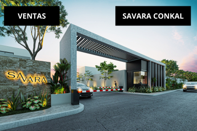 CASA EN VENTA RESIDENCIAL SAVARA CONKAL